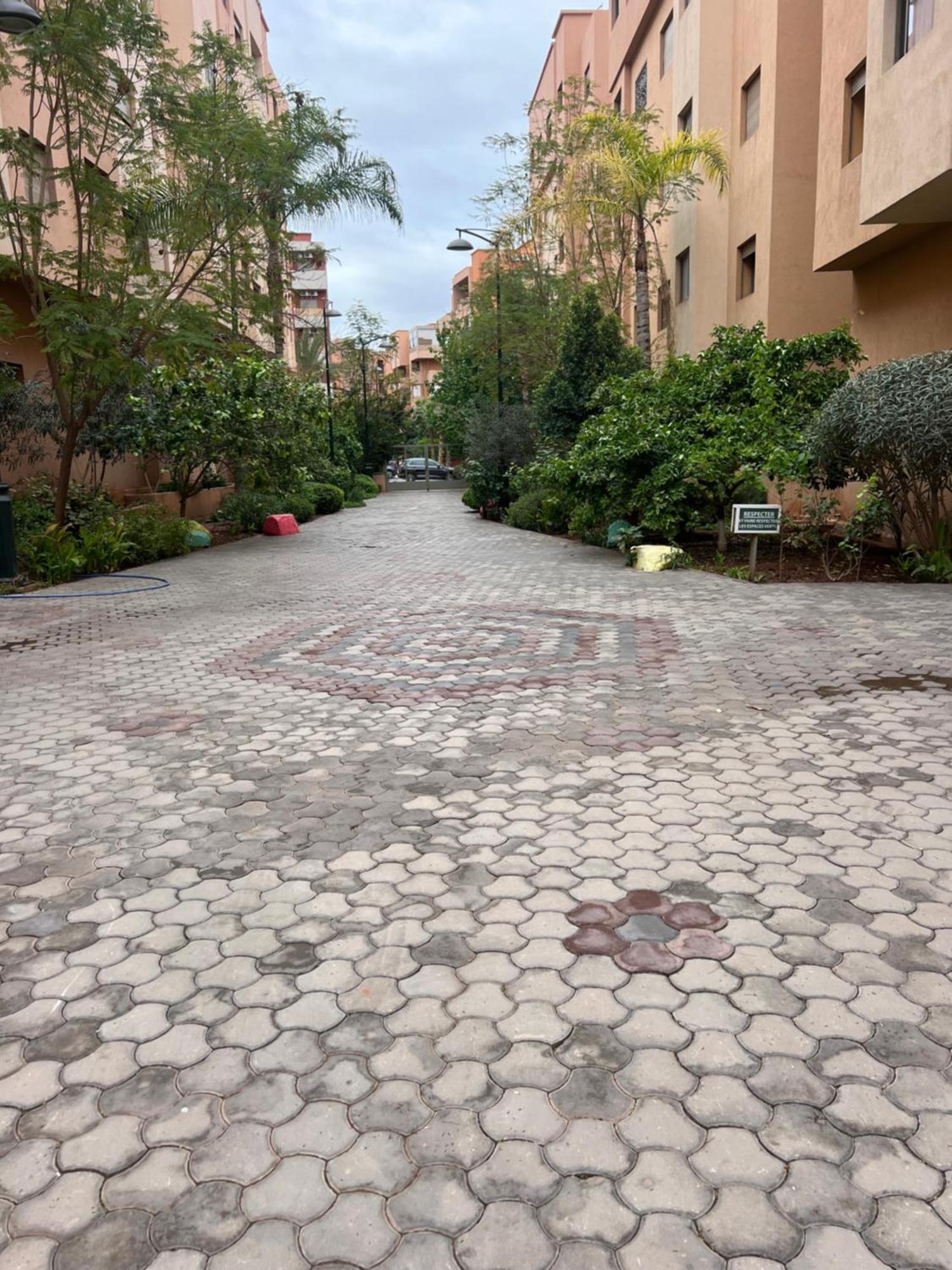 Appartement Safran Avec Piscine Marrakesch Exterior foto